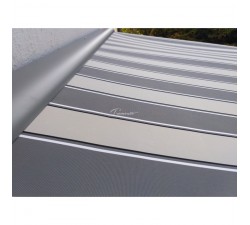 Markiza tarasowa ANTRACYT 200x150 Szaro-Szara PREM