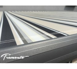 Markiza elektryczna 450x300 SzaryBeżKrem STD