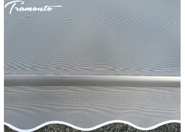 Markiza tarasowa ANTRACYT 400x300 Szary Jasny STD
