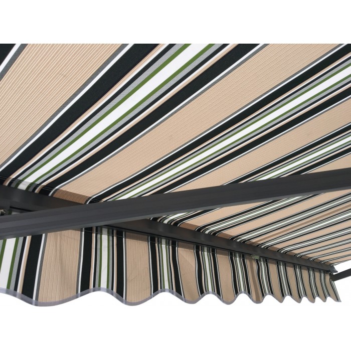 Markiza tarasowa ANTRACYT 200x150 Beż-Zielona STD Markiza tarasowa ANTRACYT 200x150 Beż-Zielona STD