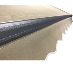 Markiza tarasowa ANTRACYT 200x150 Beżowa PREM