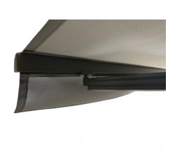 Markiza tarasowa ANTRACYT 450x300 Szary Jasny STD