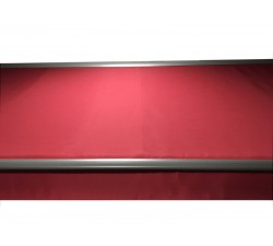 Markiza tarasowa ANTRACYT 500x300 Bordowa PREM