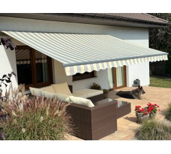 Markiza tarasowa ANTRACYT 200x150 Szaro-Beż STD