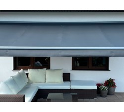 Markiza tarasowa ANTRACYT 160x120 Szara PREM