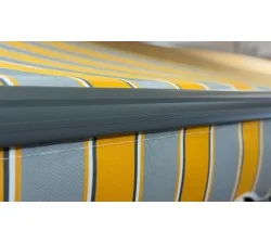 Markiza elektryczna 400x300 Szaro-Pom PREM