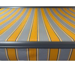 Markiza elektryczna 400x350 Szaro-Pom PREM