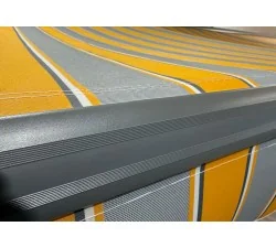 Markiza elektryczna 400x350 Szaro-Pom PREM
