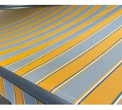 Markiza elektryczna 400x350 Szaro-Pom PREM