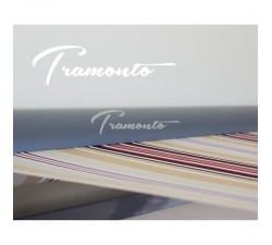 Markiza tarasowa ANTRACYT 500x300 Beż-Bordo PREM
