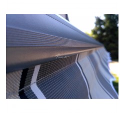 Markiza tarasowa ANTRACYT 250x200 Szaro-Szara STD