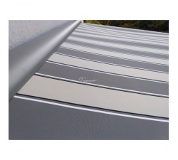 Markiza tarasowa ANTRACYT 400x300 Szaro-Szara PREM