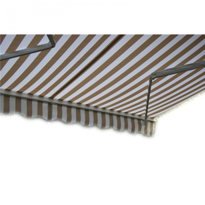 Markiza tarasowa ANTRACYT 350x300 Beż-Biała PREM Markiza tarasowa ANTRACYT 350x300 Beż-Biała PREM