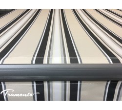Markiza tarasowa ANTRACYT 400x300 SzaryBeżKrem STD