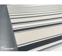Markiza tarasowa ANTRACYT 300x250 SzaryBeżKrem PREM