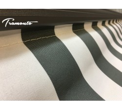 Markiza tarasowa ANTRACYT 450x300 Szaro-Biała PREM