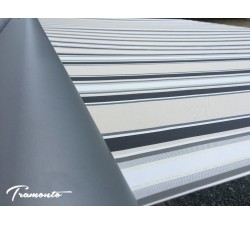 Markiza tarasowa ANTRACYT 450x300 SzaryBeżKrem PREM