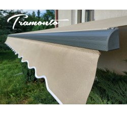 Markiza tarasowa ANTRACYT 500x300 Beżowa STD