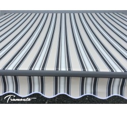 Markiza tarasowa ANTRACYT 450x300 SzaryBeżKrem STD