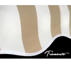 200x150 Beżowo-Białe Poszycie Markizy Materiał