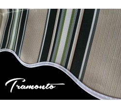 200x150 Beżowo-Zielone Poszycie Markizy Materiał