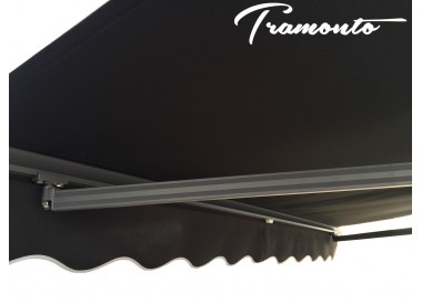Markiza tarasowa ANTRACYT 200x150 Szara PREM
