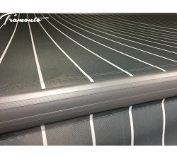 350x300 Szare Paski Poszycie Markizy Materiał