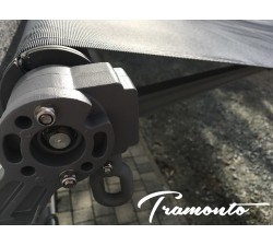 Markiza tarasowa ANTRACYT 350x300 Szary Jasny STD
