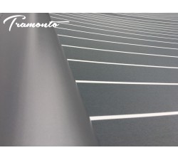 Markiza tarasowa ANTRACYT 300x250 Szare Paski PREM
