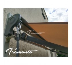 Markiza tarasowa ANTRACYT 160x120 Beżowa PREM