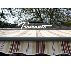 Markiza elektryczna 400x300 Beż-Bordo PREM