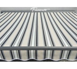 Markiza elektryczna 300x250 SzaryBeżKrem PREM