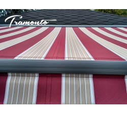 Tramonto PREMIUM 250x200 Bordowo-Beżowa